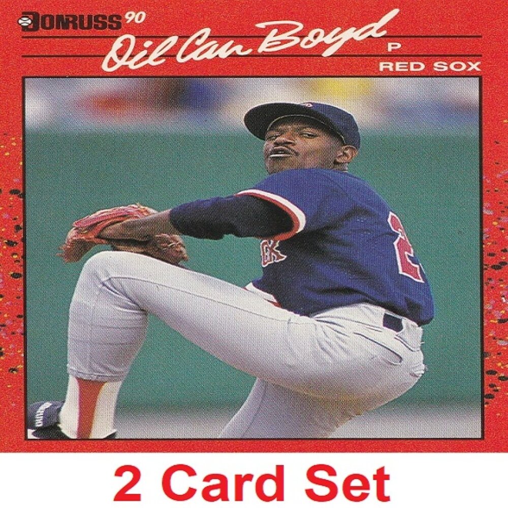 Dennis "Oil Can" Boyd MLB Card Collection